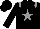 Silk - black, grey star and epaulets
