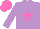 Silk - Mauve body, rose star, mauve arms, rose cap