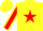 Silk - Yellow, Red star, Red sleeves, Yellow seams