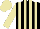 Silk - Black, beige stripes, beige sleeves and cap
