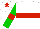 Silk - White body, red hoop, big-green arms, red armlets, white cap, red star