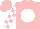 Silk - Pink, white ball, pink blocks on white sleeves