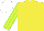 Silk - Yellow, lime striped sleeves, white cap