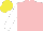 Silk - Pink, white sleeves, yellow cap