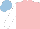 Silk - Pink,  white sleeves, light blue cap