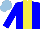 Silk - blue body, yellow stripe,blue arms,light blue cap