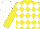 Silk - Yellow, white diamonds, yellow sleeves, white cap