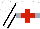 Silk - White, silver hoop, red cross, black seams on sleeves