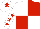 Silk - White and red (quartered), white sleeves, red stars, white cap, red star