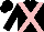 Silk - Black, pink cross sashes