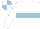 Silk - white, light blue hoop, quartered cap