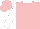 Silk - Pink, white collar, white sleeves, pink cap