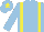 Silk - Light blue, yellow braces, yellow star on cap