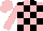 Silk - Pink and black checked