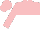 Silk - pink, white halved horizontally