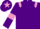 Silk - Purple, Mauve epaulets, armlets and star on cap