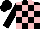 Silk - Black,light pink checks