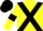 Silk - Yellow, Black cross belts, armlets and cap