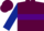 Silk - MAROON, purple hoop, dark blue sleeves, purple armlet, maroon cap