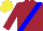 Silk - Maroon, blue sash, yellow cap