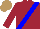 Silk - Maroon, blue sash, light brown cap