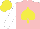 Silk - Pink, yellow spade, white sleeves, yellow cap