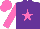 Silk - Purple body, rose star, rose arms, rose cap