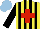 Silk - Yellow, black stripes, red cross, black sleeves, light blue cap