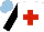 Silk - White, red cross, black sleeves, light blue cap