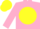 Silk - Pink, Yellow disc, Yellow cap