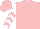 Silk - Pink, pink chevrons on white sleeves