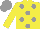 Silk - yellow, grey spots, grey cap