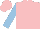 Silk - Pink, lightblue sleeves, pink cap