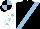 Silk - Black,light blue sash,white sleeves,light blue stars,black cap,light blue quarters