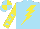 Silk - Sky blue, yellow lightning bolt, sky blue stars on yellow sleeves, sky blue and yellow quartered cap