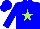 Silk - Blue,lime star