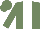 Silk - Sea green,white stripe,collar,sleeves, sea green diamond