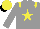 Silk - Grey jacket, yellow star, yellow epaulettes, grey sleeves, yellow cap, black peak