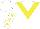 Silk - White, yellow chevron, yellow stars on white sleeves, white cap