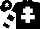 Silk - black, white cross of lorraine, white hoops on sleeves, white star on cap