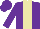 Silk - purple, beige stripe