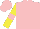 Silk - Pink, pink armlets on yellow sleeves