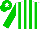 Silk - White body, big-green striped, big-green arms, big-green cap, white star