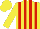 Silk - Yellow and red stripes