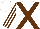 Silk - White, brown crossbelts, white sleeves, brown stripes, white cap