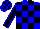 Silk - Blue-light body, black checked, black arms, blue-light seams, blue-light cap, black checked