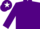 Silk - PURPLE, purple cap, white star