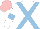 Silk - White, light blue crossbelts and armbands, pink cap