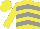 Silk - Yellow, grey chevrons