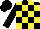 Silk - Black and yellow blocks,